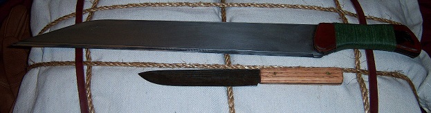 Seax and utility blade